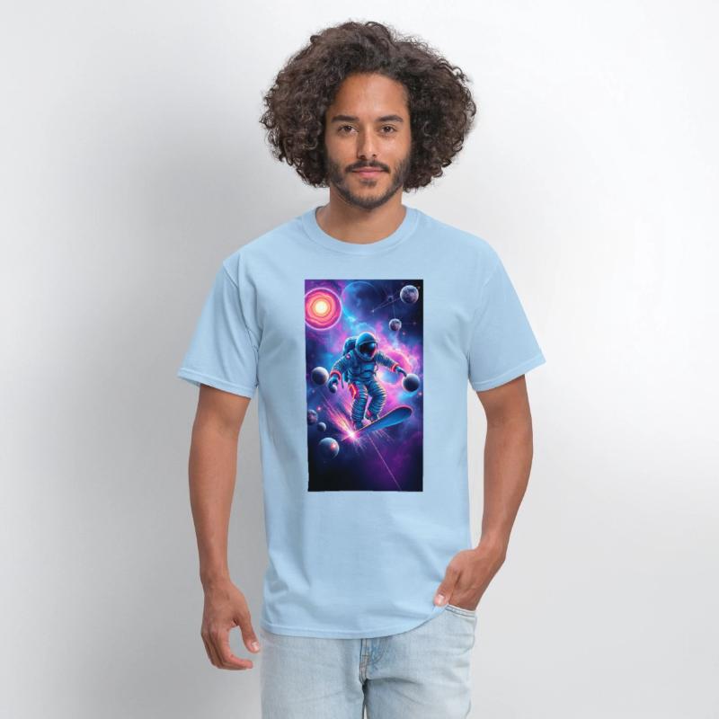 "Cosmic Ride: Neon Astronaut Adventure" 🚀✨