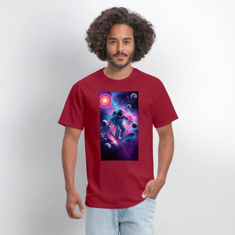 "Cosmic Ride: Neon Astronaut Adventure" 🚀✨