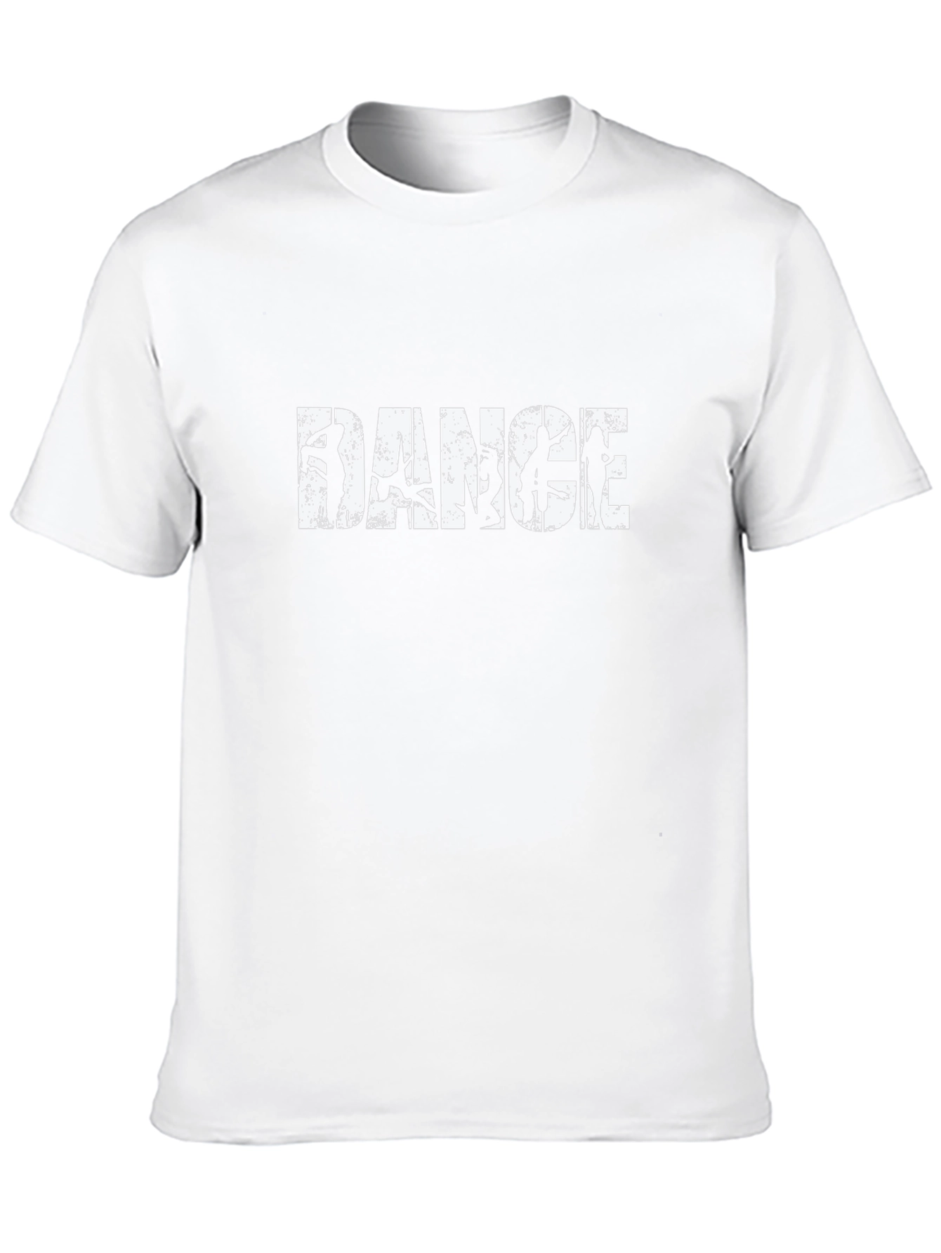 Dance Silhouette Graphic Black T-Shirt