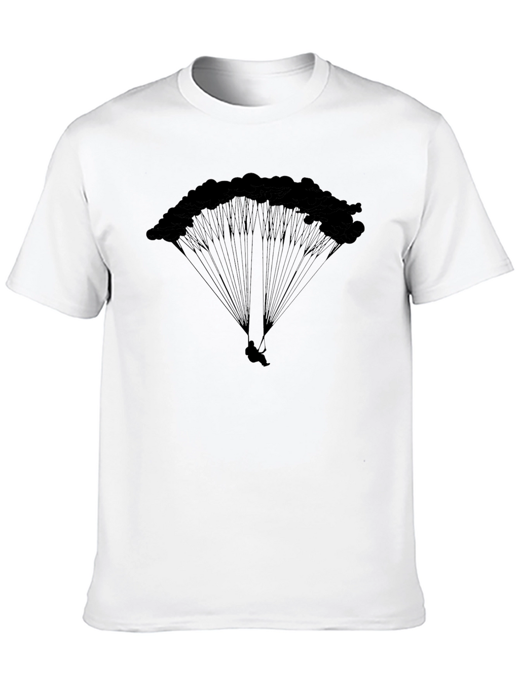 Skydiving Silhouette T-Shirt - Adventure Apparel