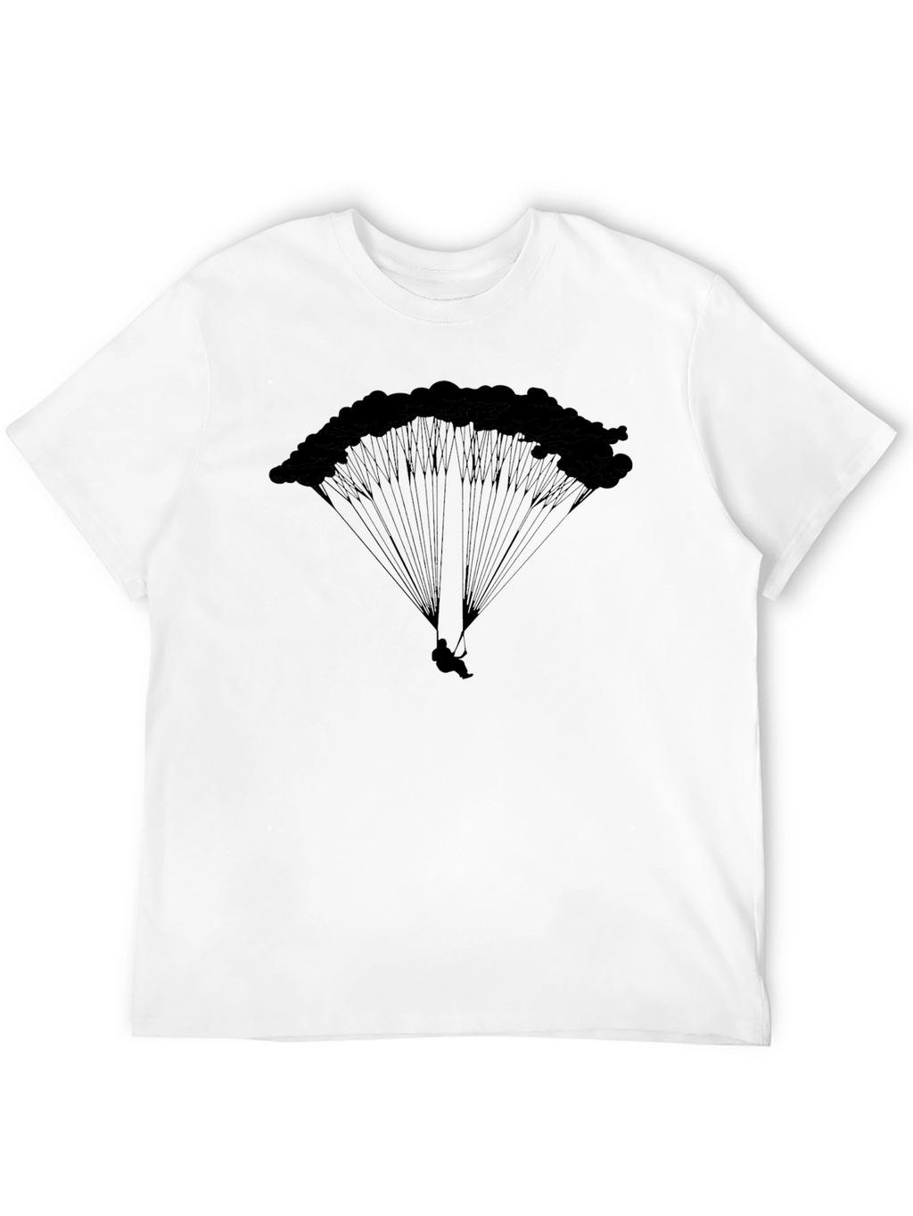 Skydiving Silhouette T-Shirt - Adventure Apparel