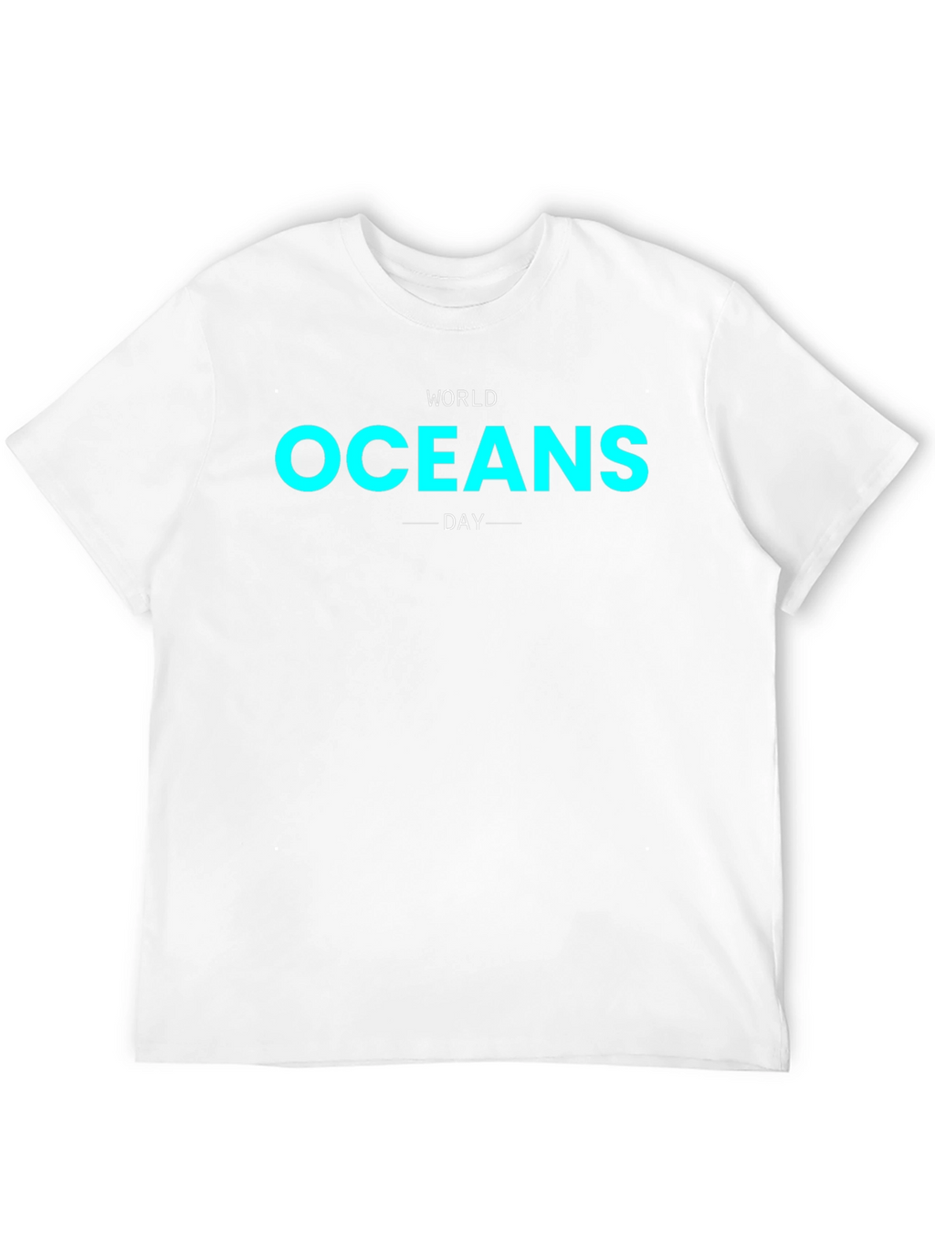 World Oceans Day Black Graphic Tee