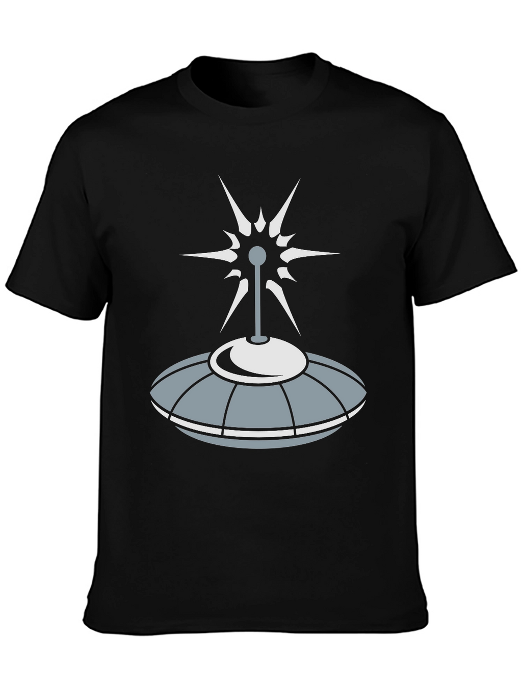 Retro UFO Graphic T-Shirt - Sci-Fi Style