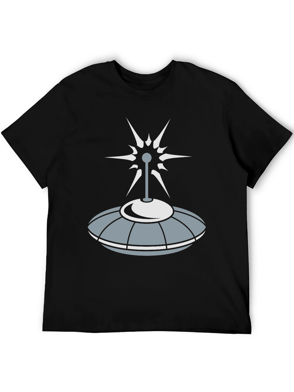 Retro UFO Graphic T-Shirt - Sci-Fi Style
