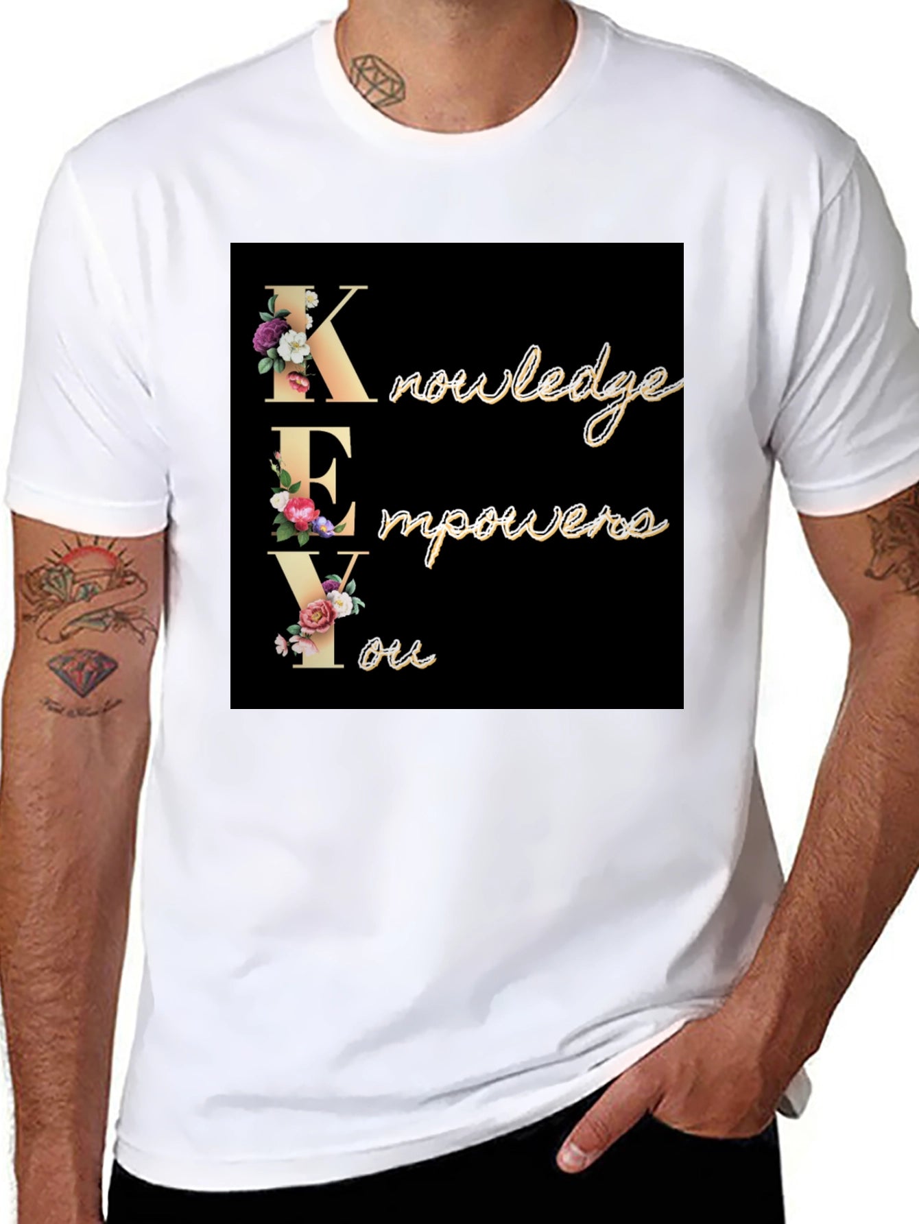 Knowledge Empowers You Graphic T-Shirt