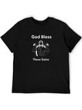 God Bless These Gains Graphic Tee