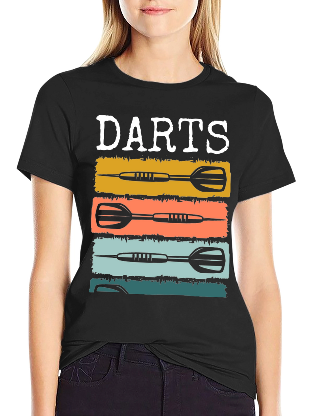 Darts Retro Design T-Shirt