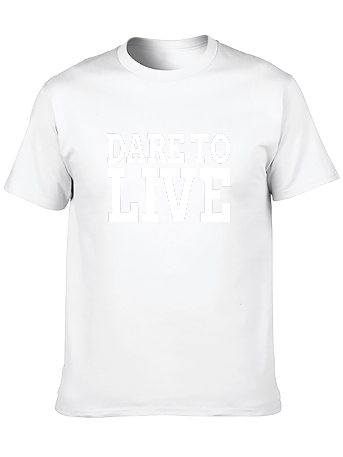 Dare To Live T-Shirt - Bold Graphic Tee