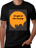 At Night All Cats are Gray T-Shirt