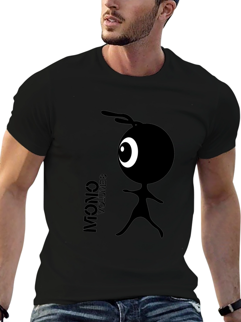 Mono Volume 3 Graphic T-Shirt - Stylish Black Tee