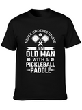 Funny Pickleball Old Man T-Shirt