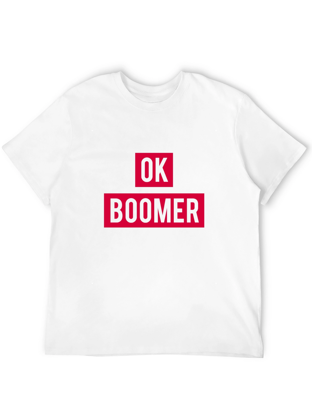 Ok Boomer Graphic Tee - Black Cotton T-Shirt