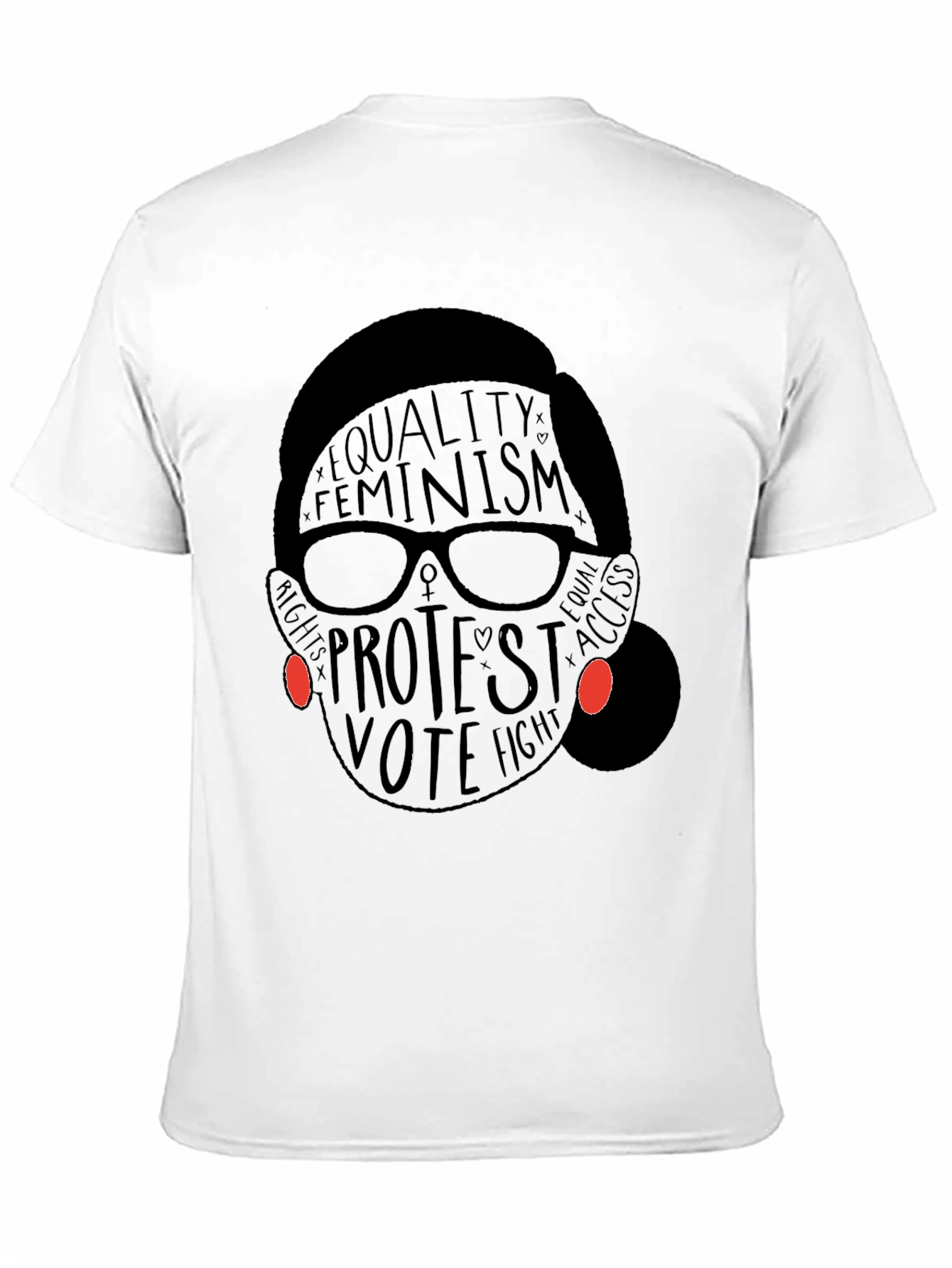 Feminist RBG Equality T-Shirt Protest Vote