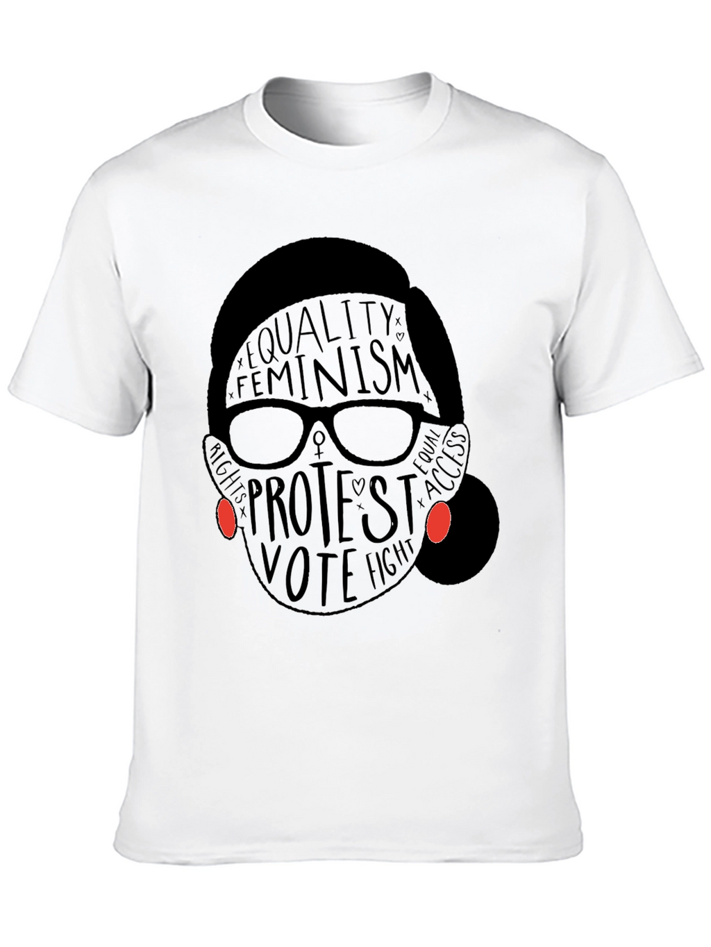 Feminist RBG Equality T-Shirt Protest Vote