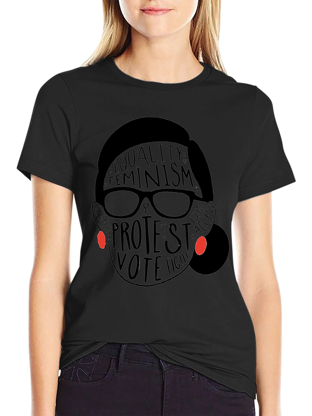 Feminist RBG Equality T-Shirt Protest Vote