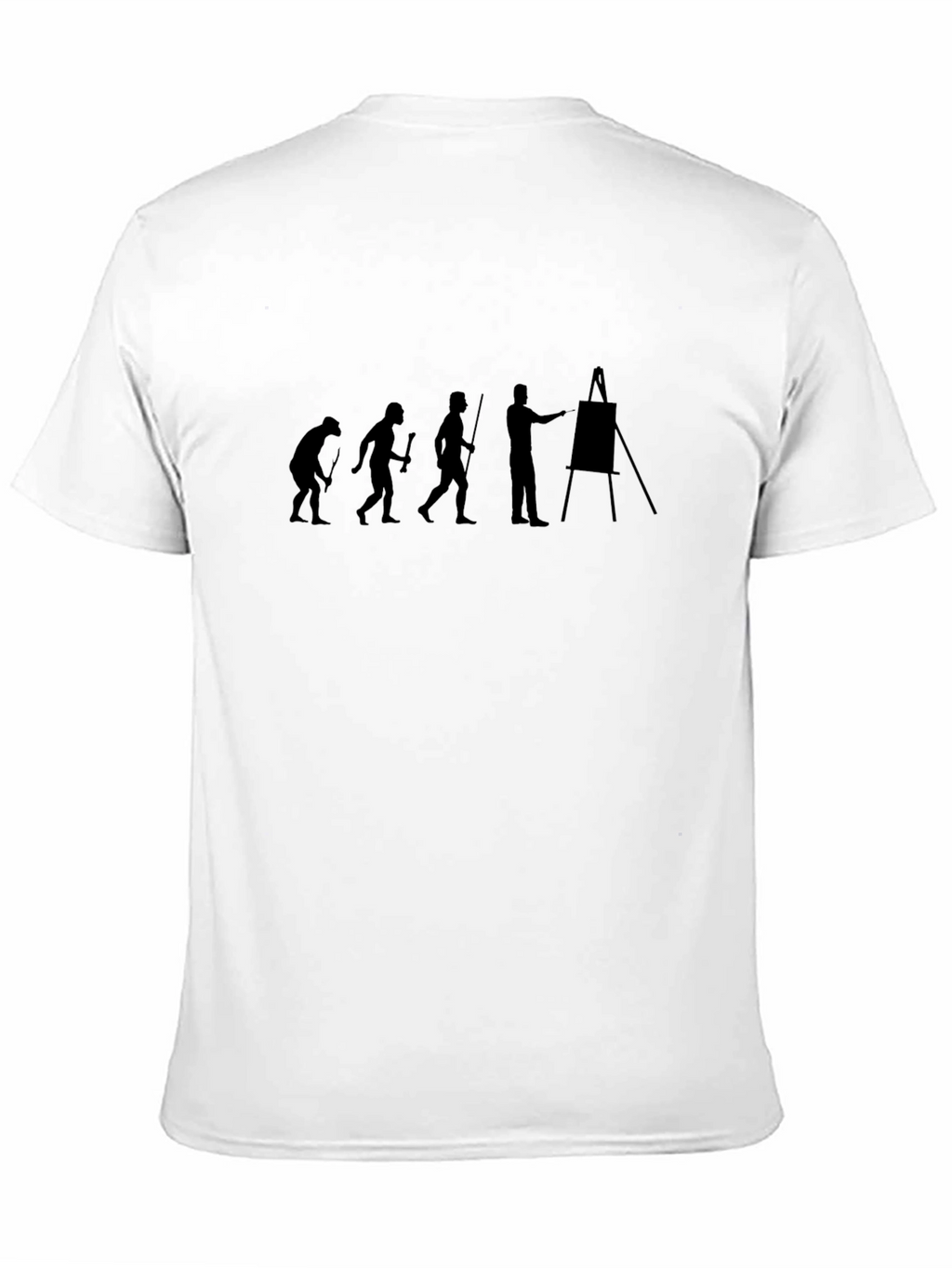 Artist Evolution Graphic T-Shirt - Black