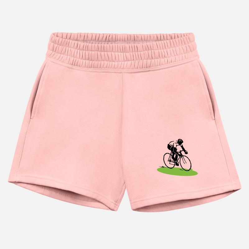 "Cyclist in Motion – Minimal Silhouette Art"