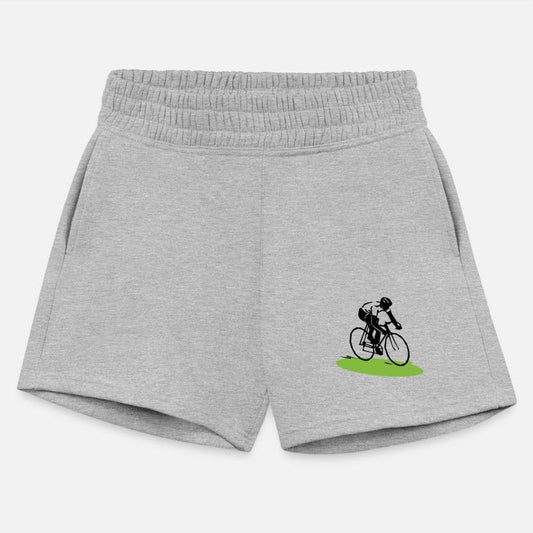 "Cyclist in Motion – Minimal Silhouette Art"