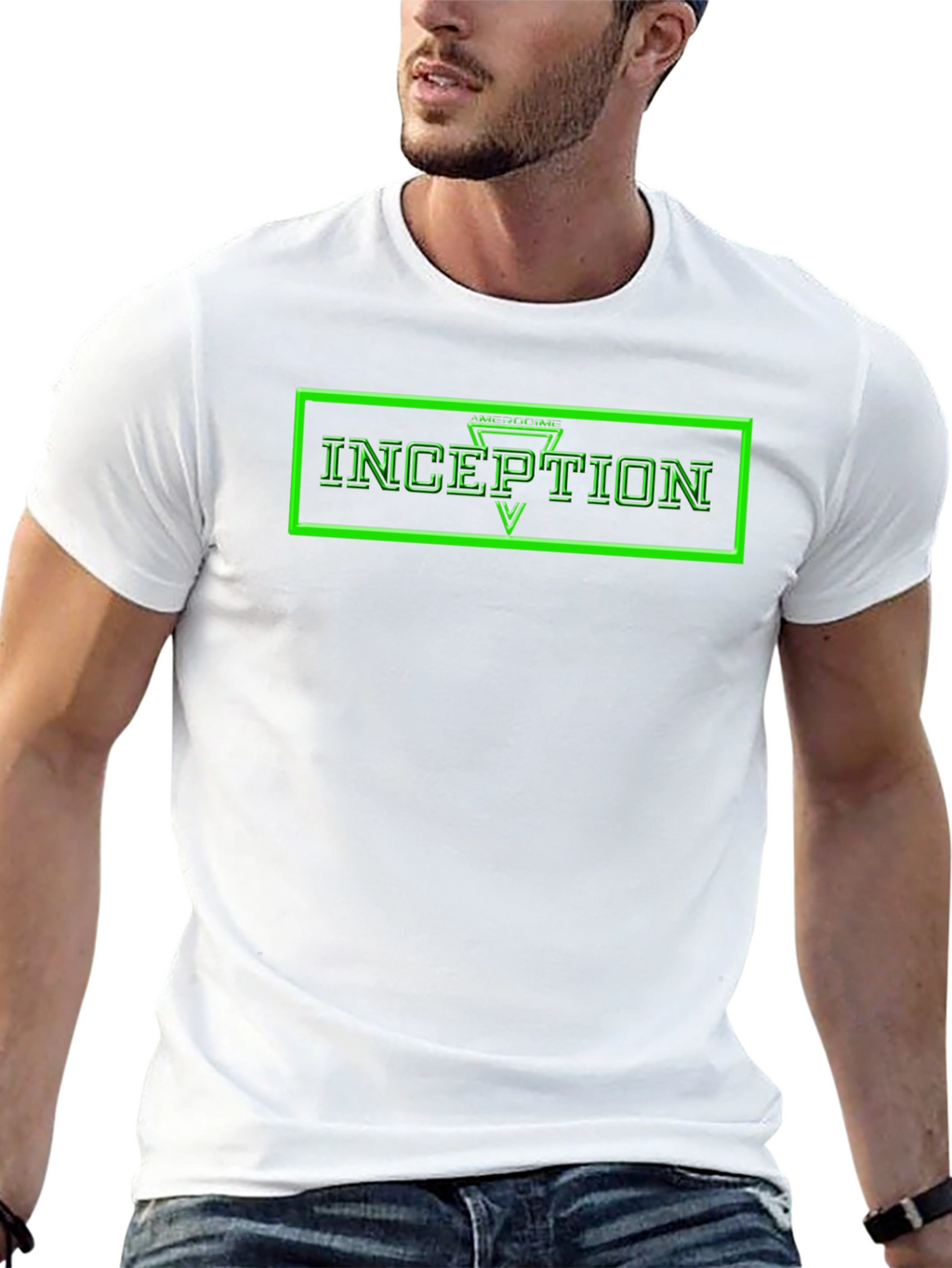 Inception Movie T-Shirt - Neon Green Graphic Tee