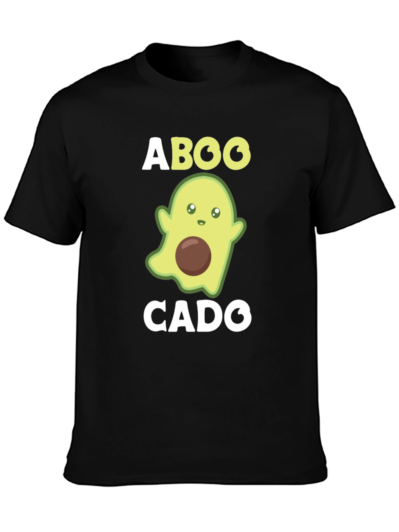 Aboocado Funny Halloween Ghost Avocado T-Shirt
