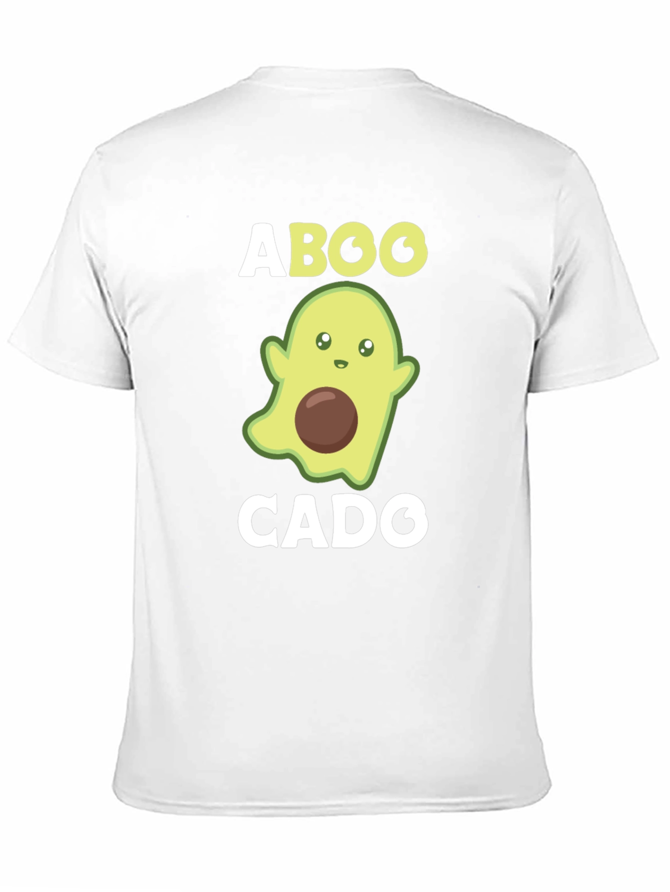 Aboocado Funny Halloween Ghost Avocado T-Shirt