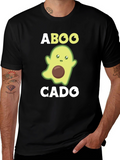 Aboocado Funny Halloween Ghost Avocado T-Shirt
