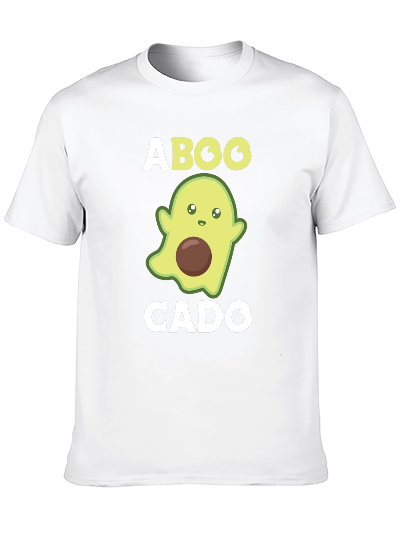 Aboocado Funny Halloween Ghost Avocado T-Shirt