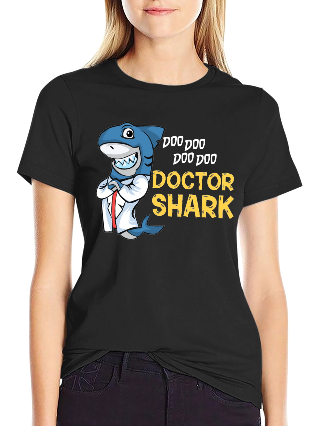Doctor Shark Doo Doo T-Shirt Funny Gift