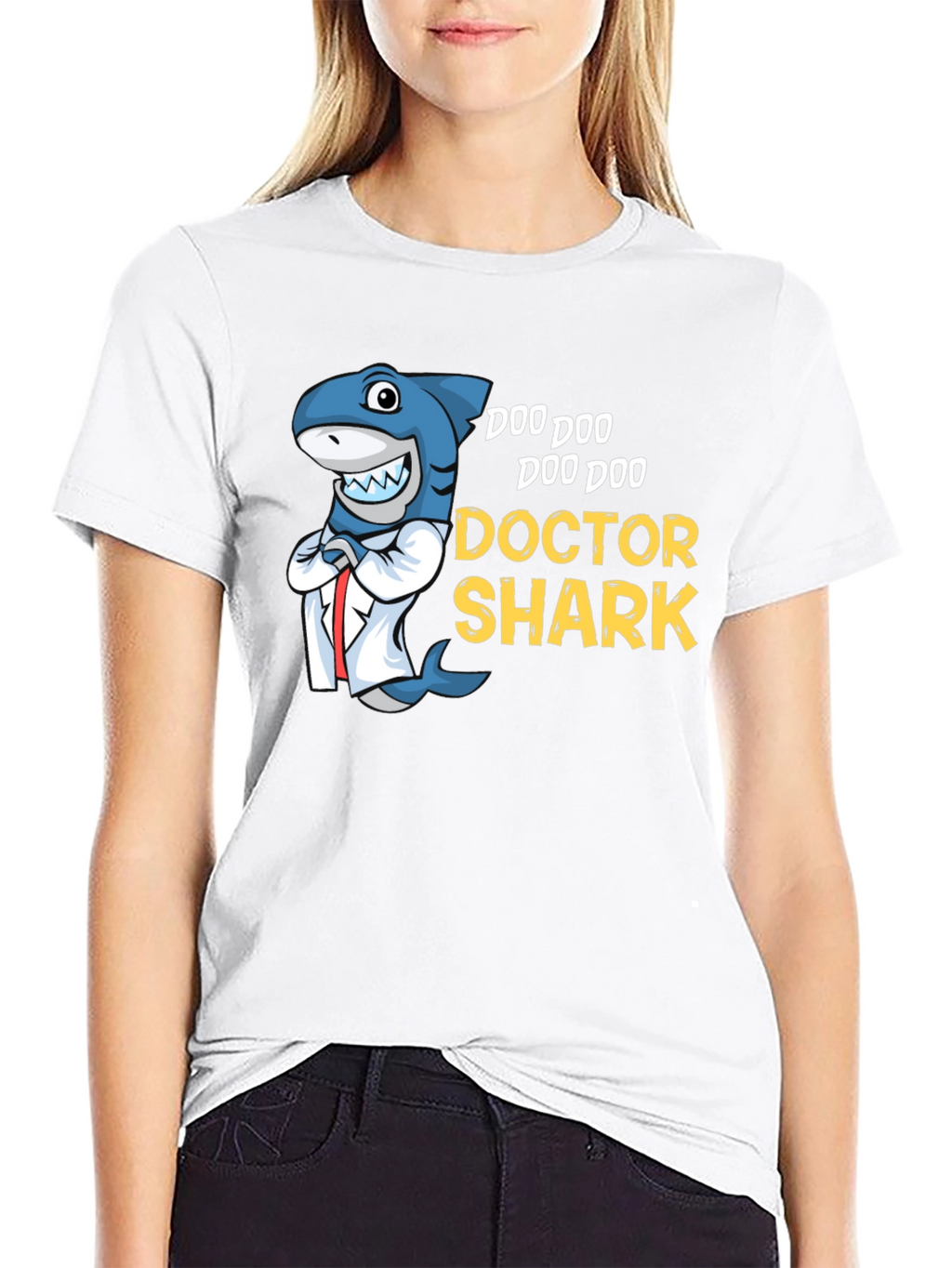 Doctor Shark Doo Doo T-Shirt Funny Gift