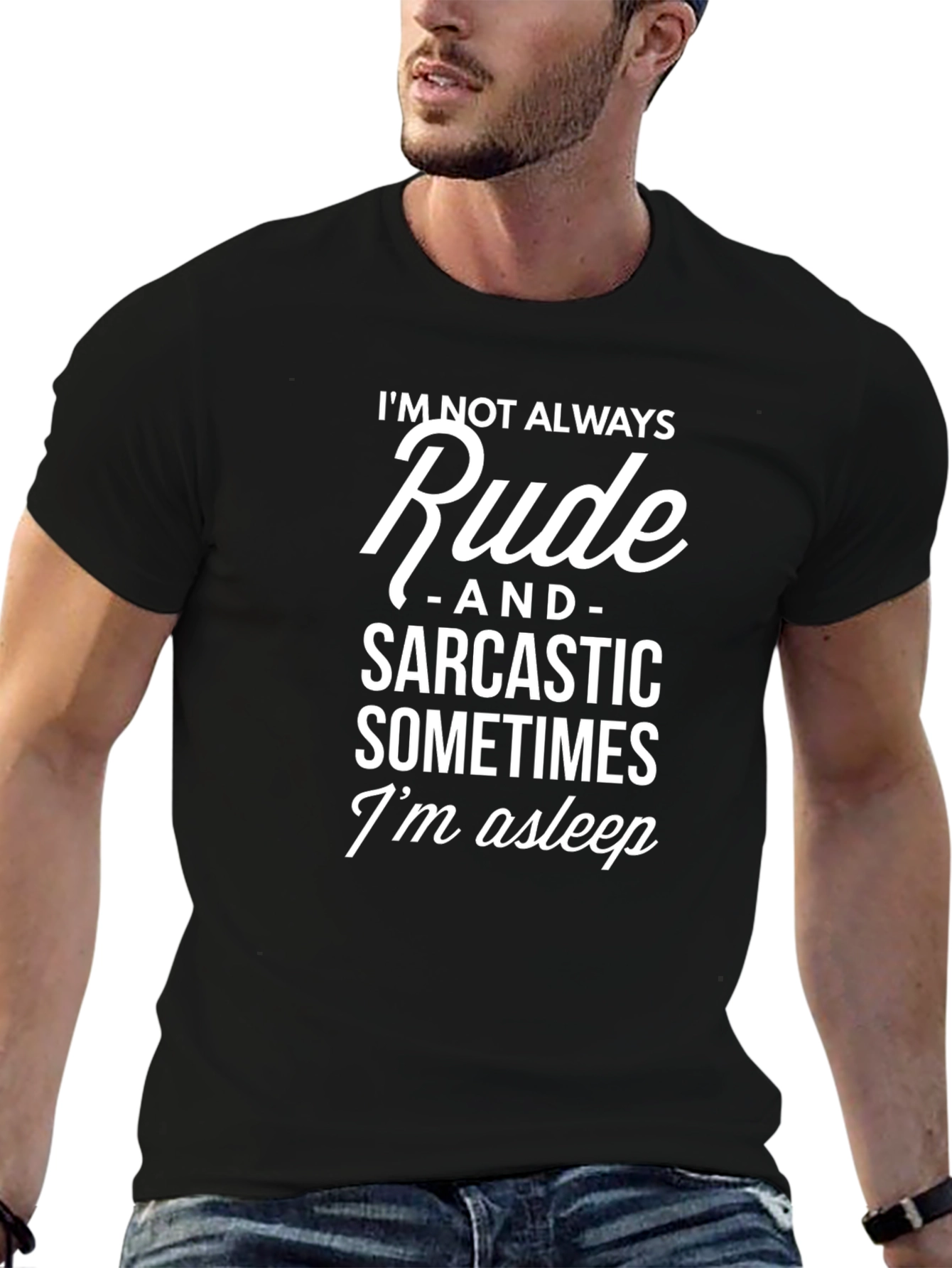 Sarcastic Humor Tee - Im Not Always Rude T-Shirt