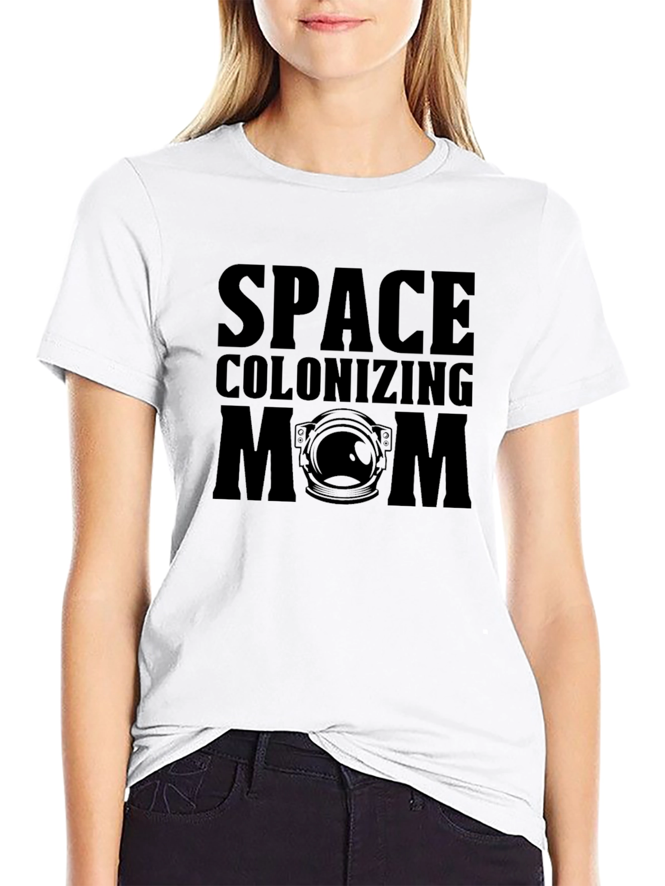 Space Colonizing Mom Graphic T-Shirt