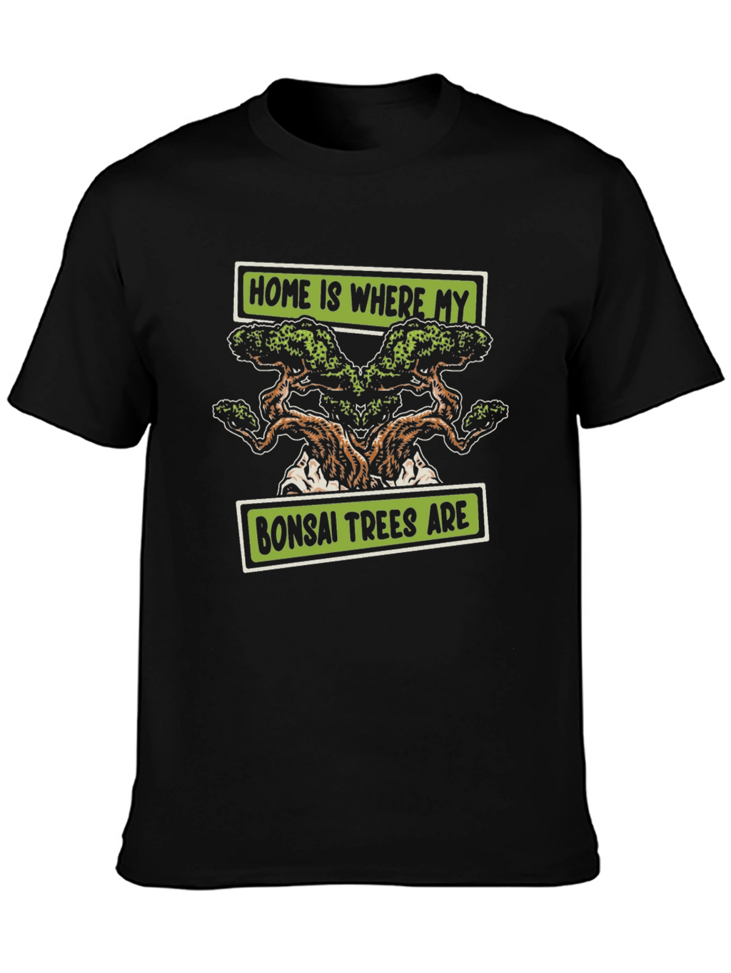 Bonsai Trees Graphic Tee - Where My Home Is!
