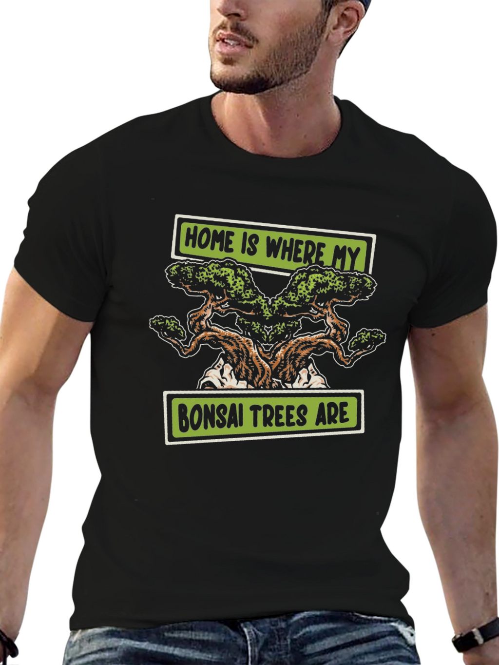 Bonsai Trees Graphic Tee - Where My Home Is!