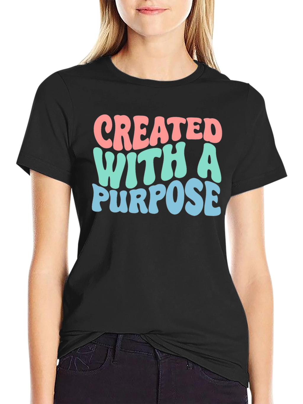 Created With A Purpose Graphic Tee