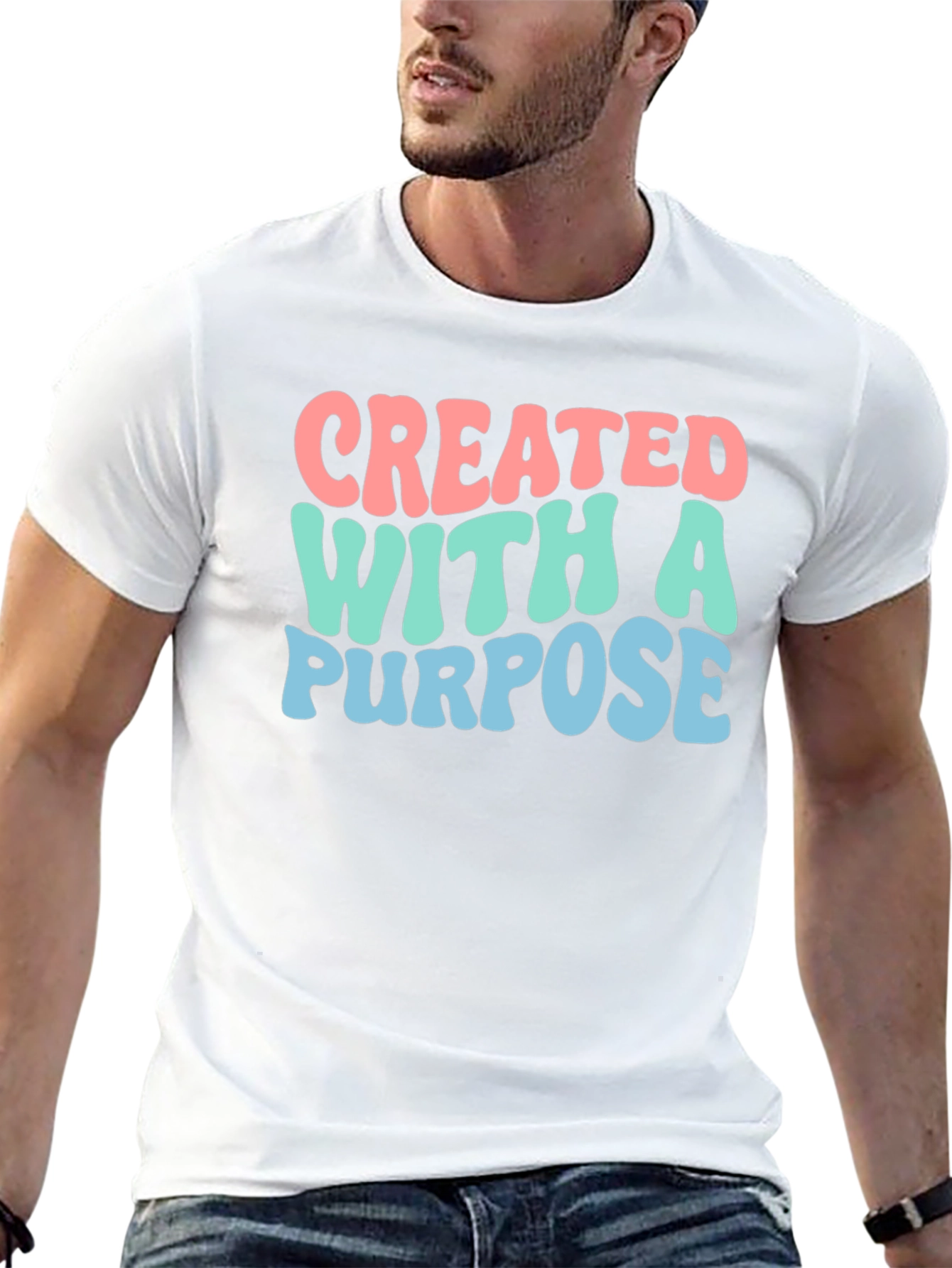 Created With A Purpose Graphic Tee