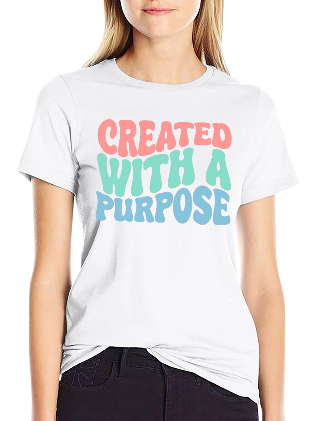 Created With A Purpose Graphic Tee