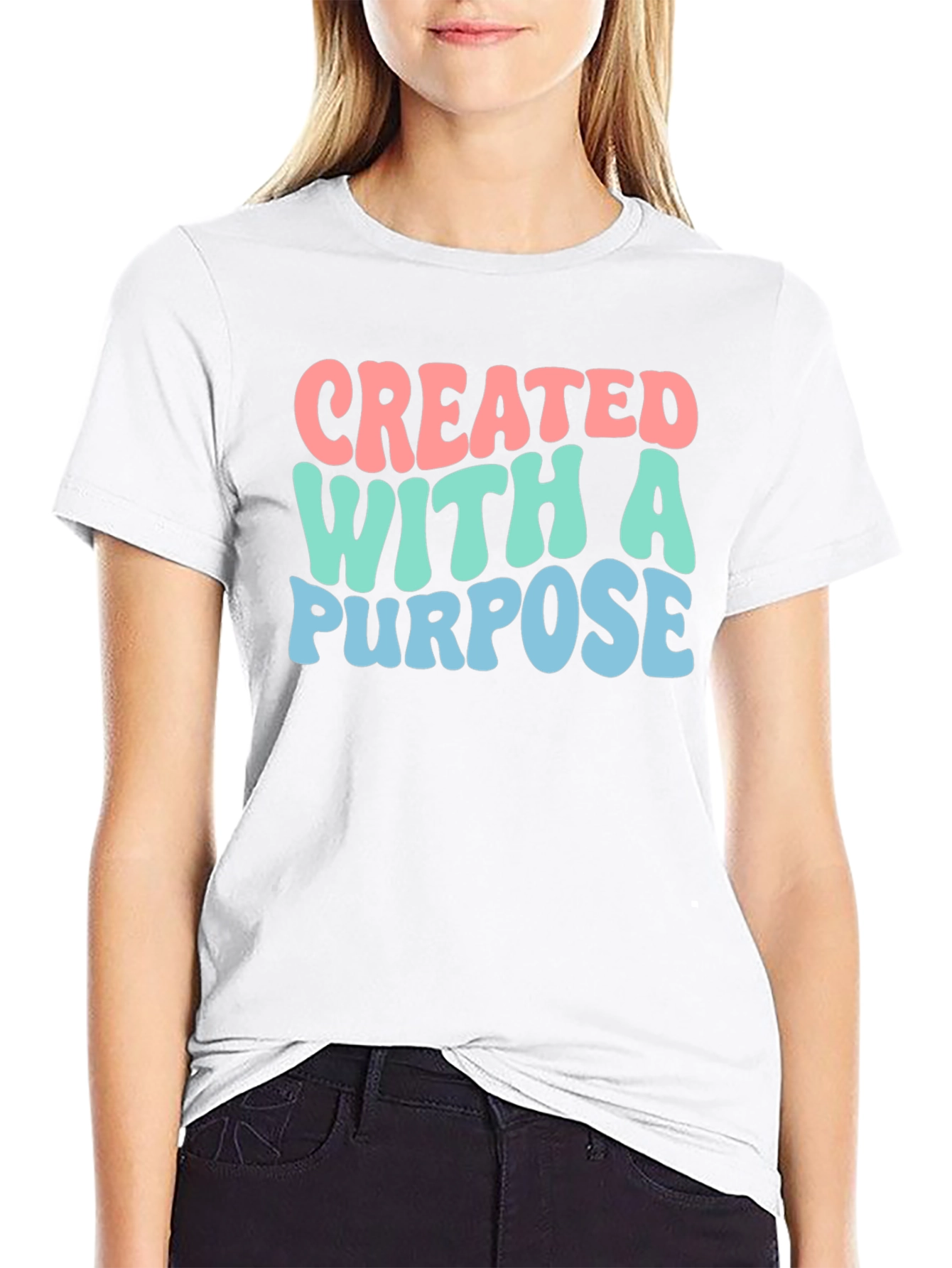 Created With A Purpose Graphic Tee