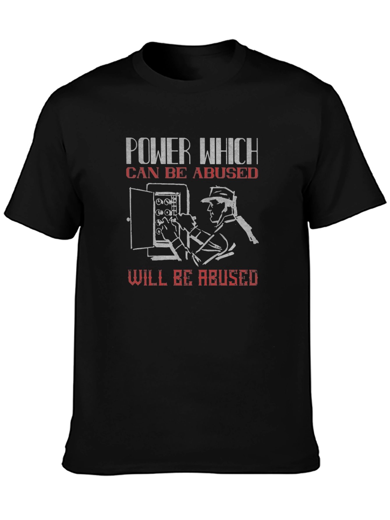 Power Quote T-Shirt - Electrician Inspired Graphic Tee