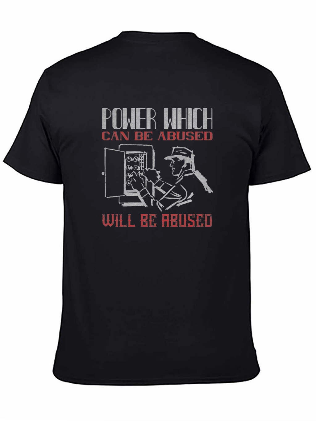 Power Quote T-Shirt - Electrician Inspired Graphic Tee