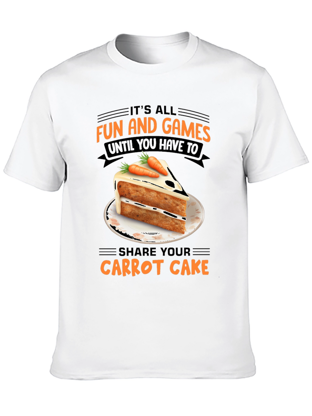 Fun & Games Carrot Cake T-Shirt