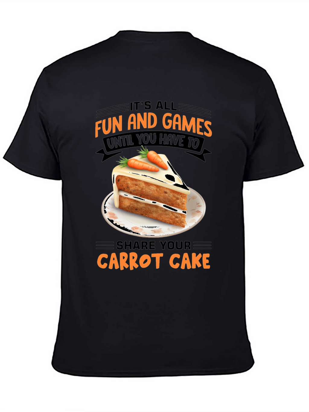 Fun & Games Carrot Cake T-Shirt
