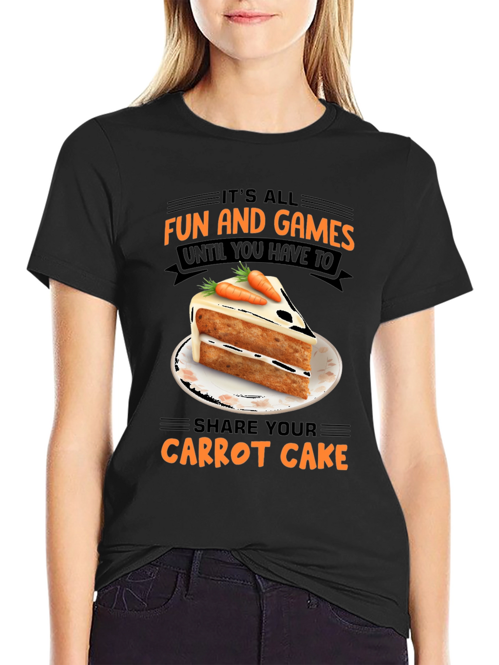 Fun & Games Carrot Cake T-Shirt