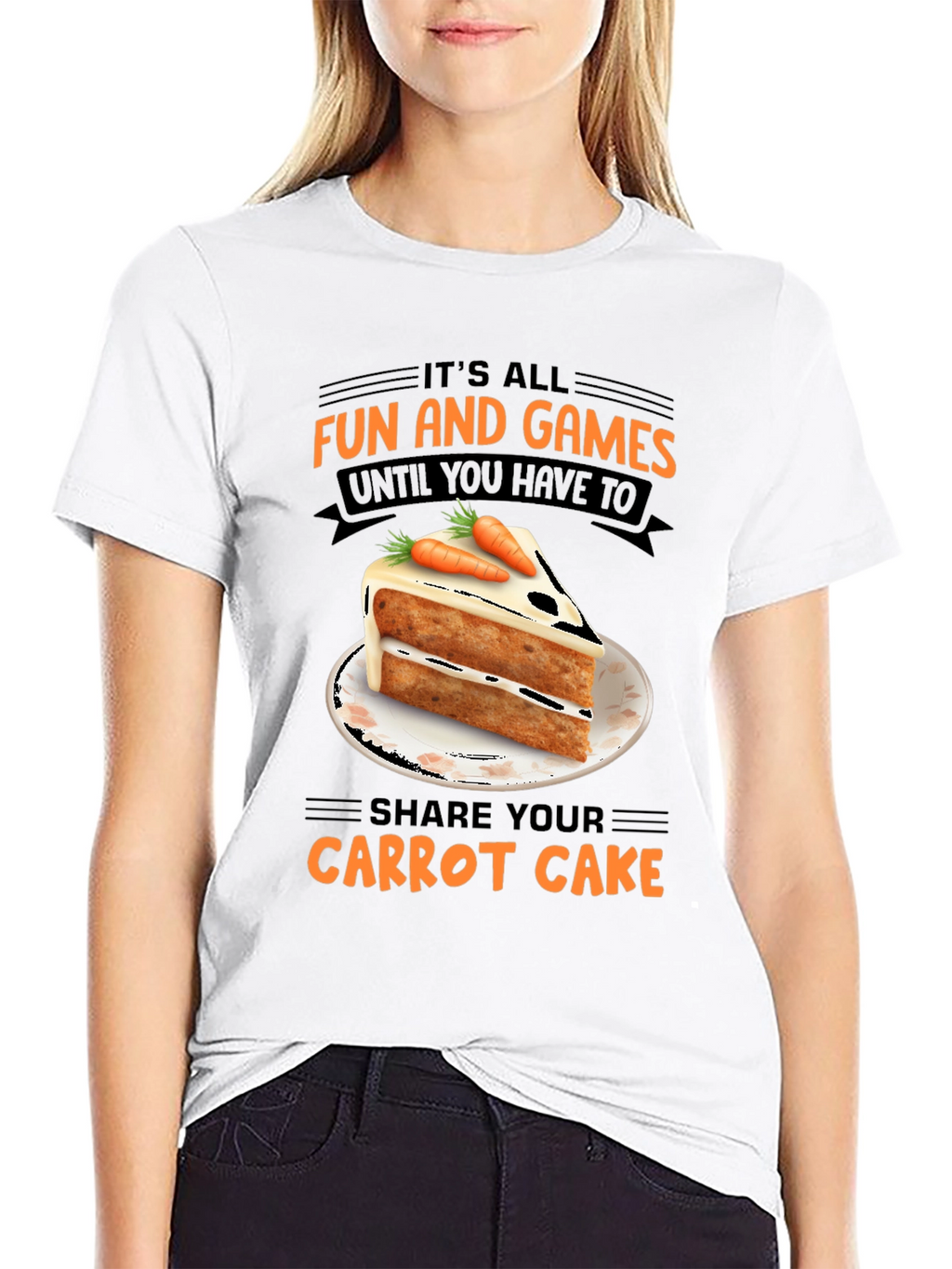 Fun & Games Carrot Cake T-Shirt