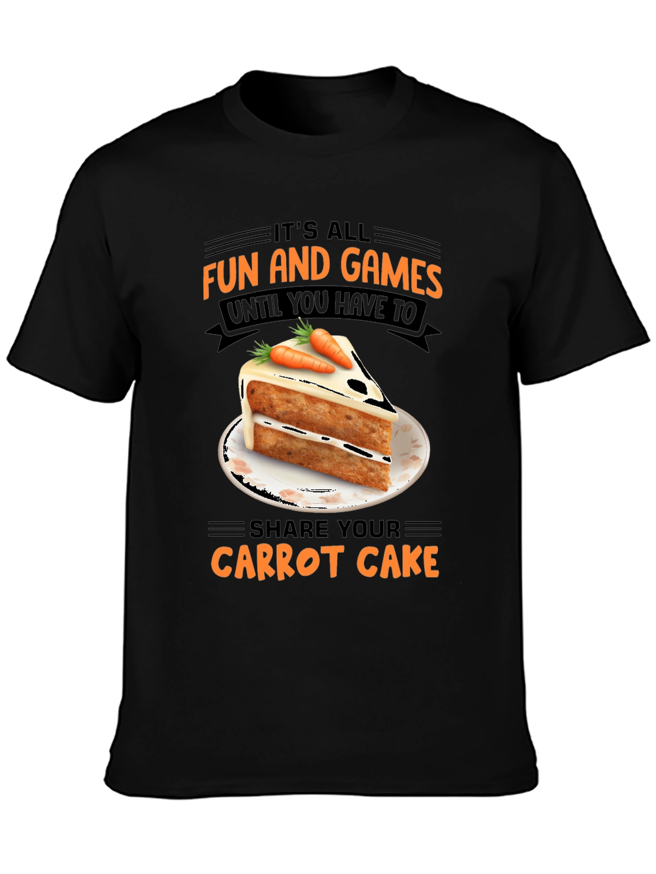 Fun & Games Carrot Cake T-Shirt
