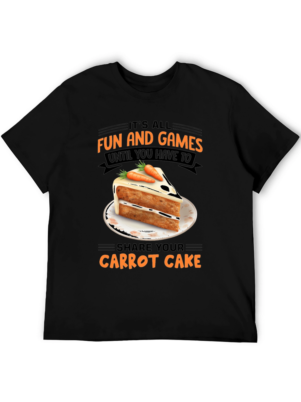 Fun & Games Carrot Cake T-Shirt