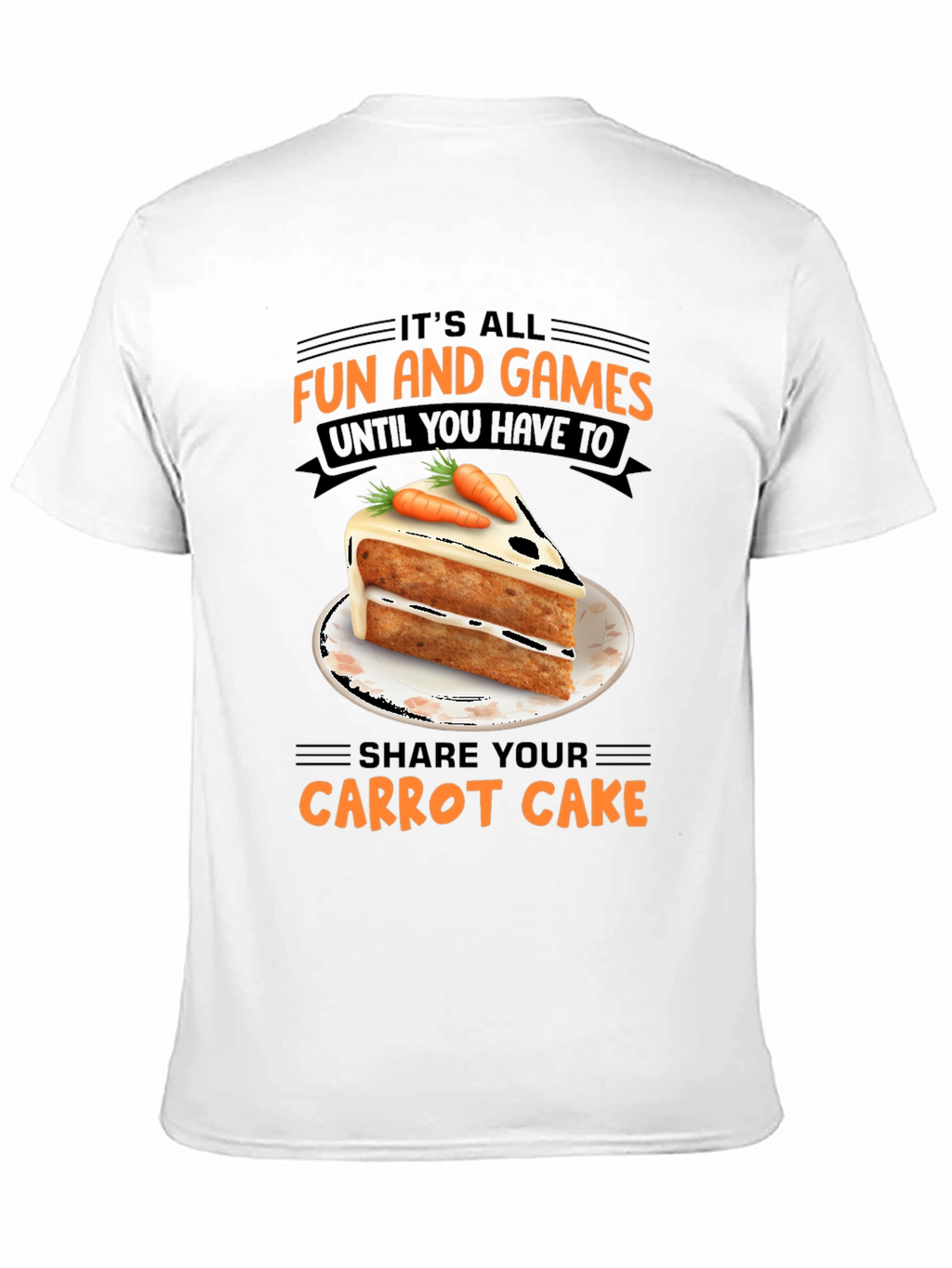 Fun & Games Carrot Cake T-Shirt