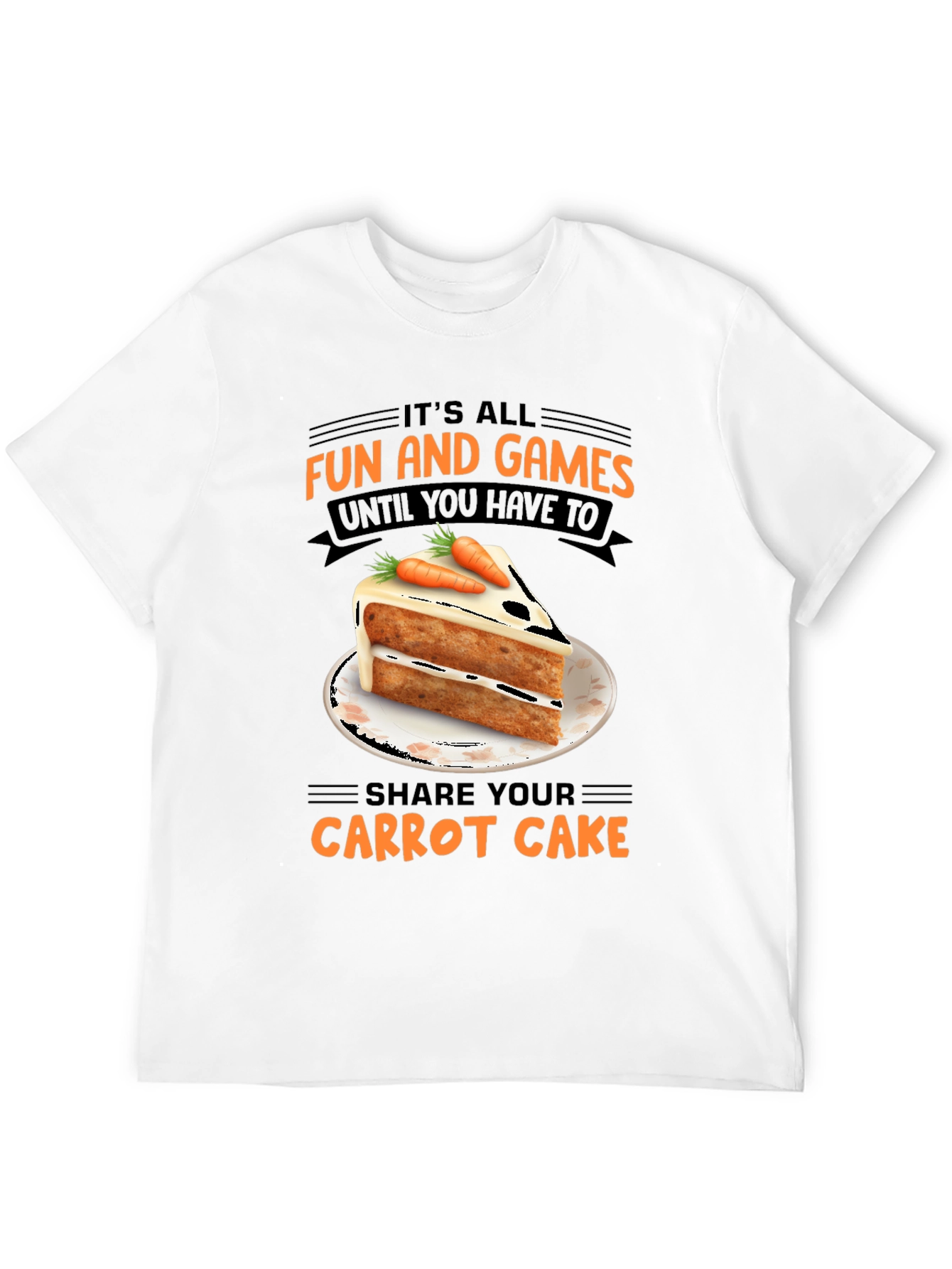 Fun & Games Carrot Cake T-Shirt