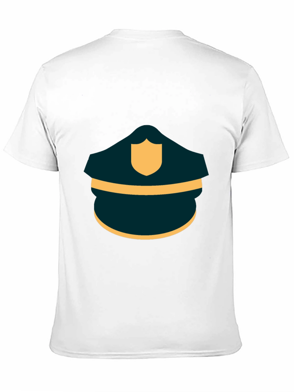 Police Hat Graphic T-Shirt