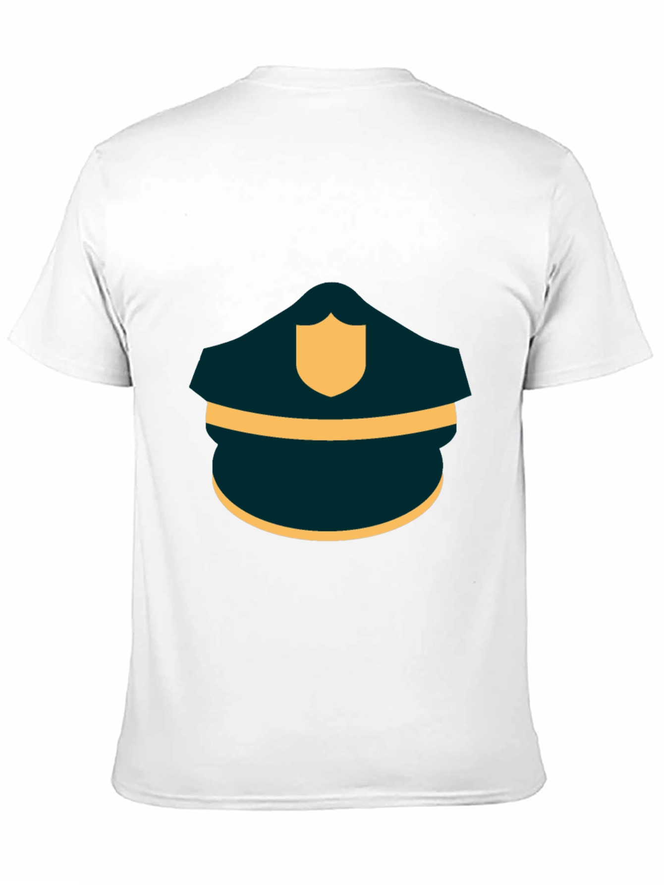 Police Hat Graphic T-Shirt