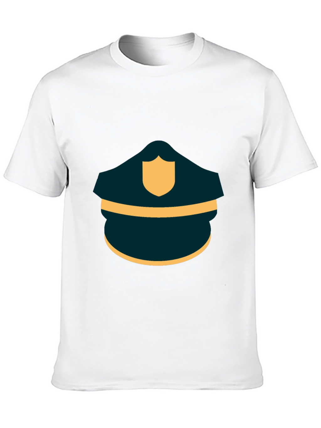 Police Hat Graphic T-Shirt